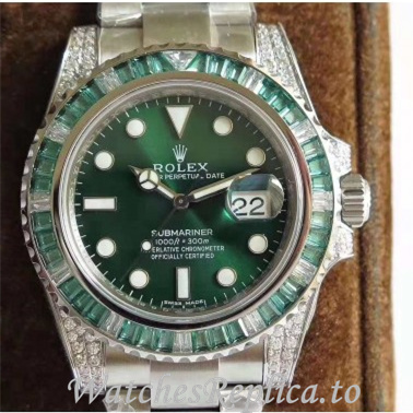 Swiss Rolex Submariner Replica 116610 Stainless steel strap 40MM - WatchesReplica.is