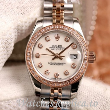 Swiss Rolex Datejust Replica 279383 Stainless steel strap 28MM - WatchesReplica.is