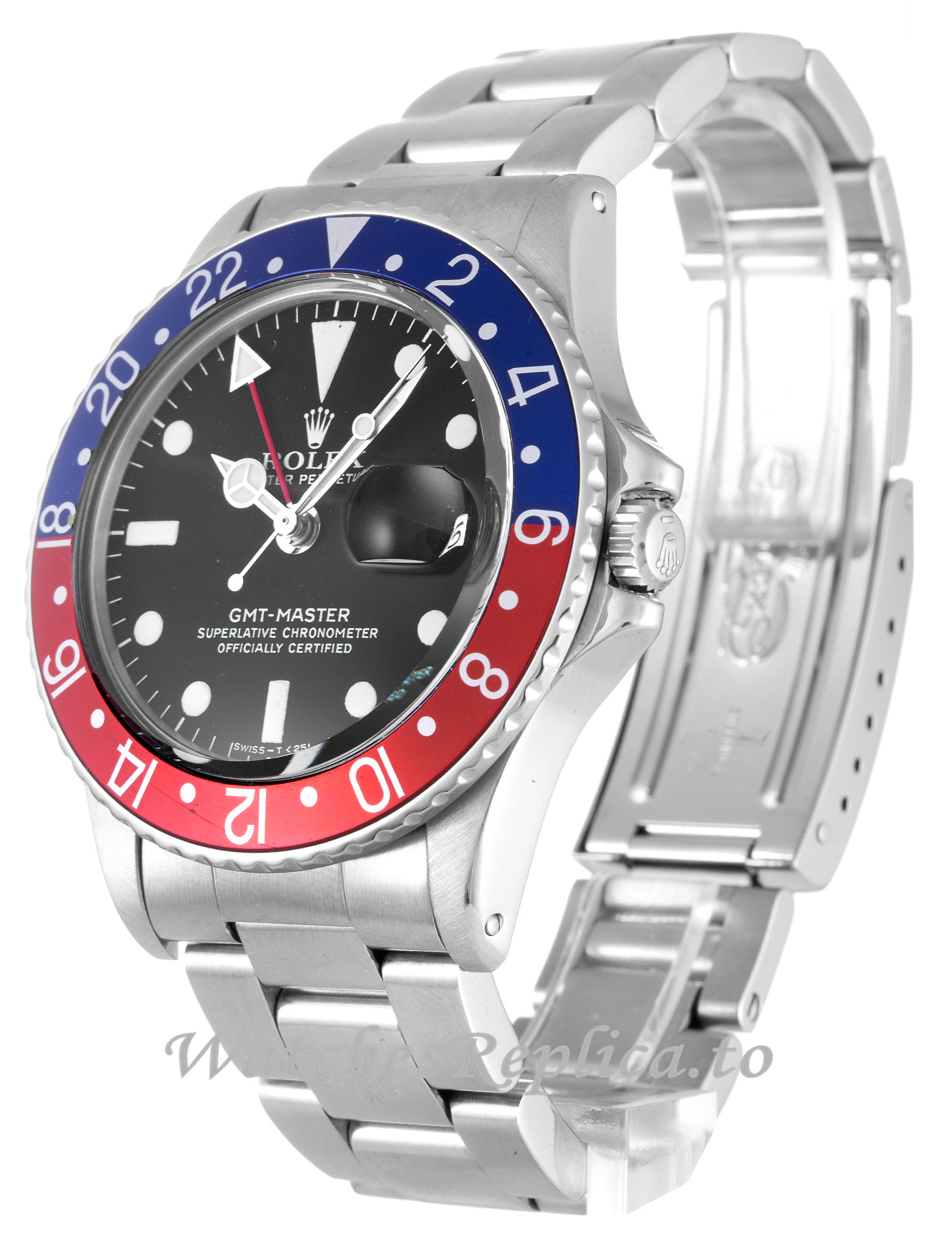 Rolex GMT Master Black Dial 1675 - WatchesReplica.is