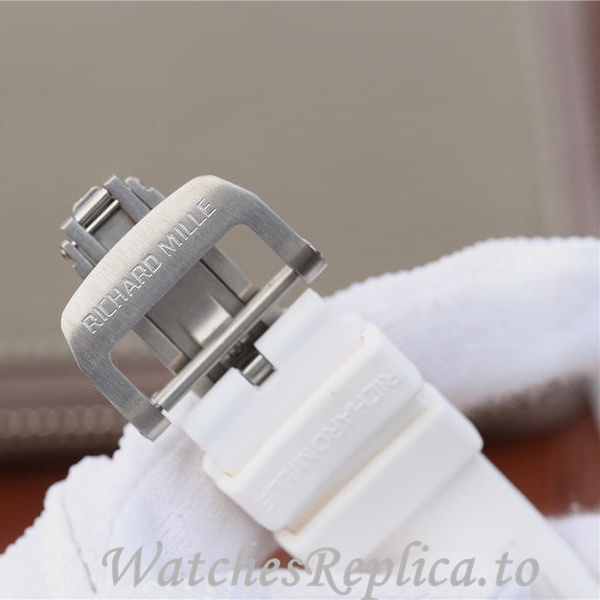 Richard Mille Replica RM011 Rubber strap 50MM - WatchesReplica.is