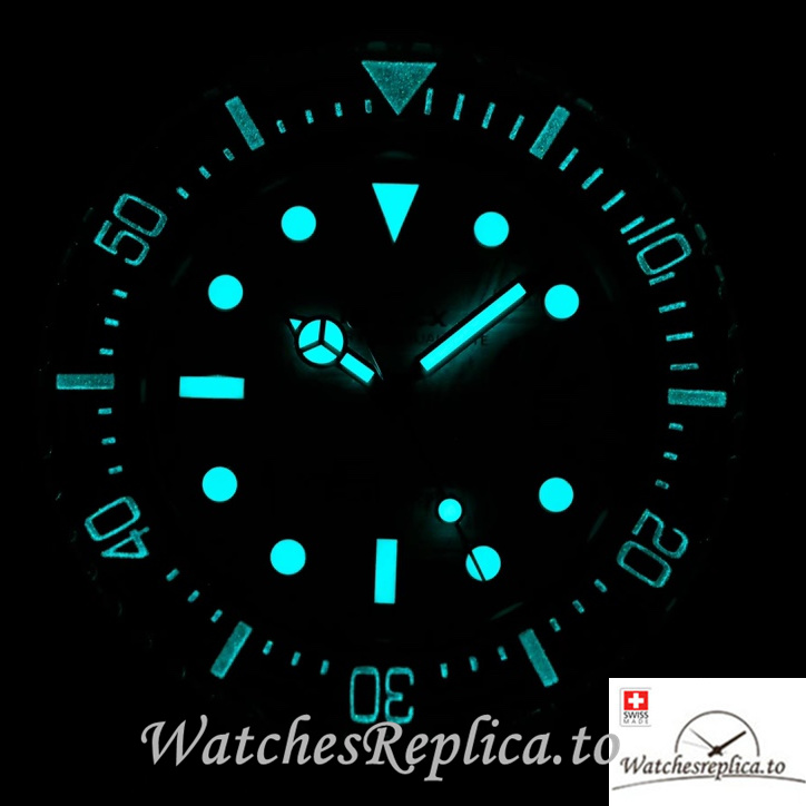 Swiss Rolex Submariner Replica Rubber strap 40MM PHANTOMLAB&ROLEX Black Dial - WatchesReplica.is