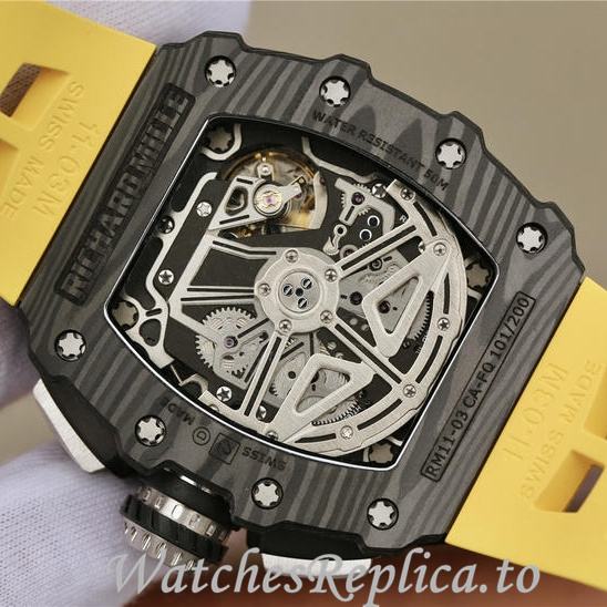 Richard Mille Replica RM11-03 Rubber strap 50MM - WatchesReplica.is