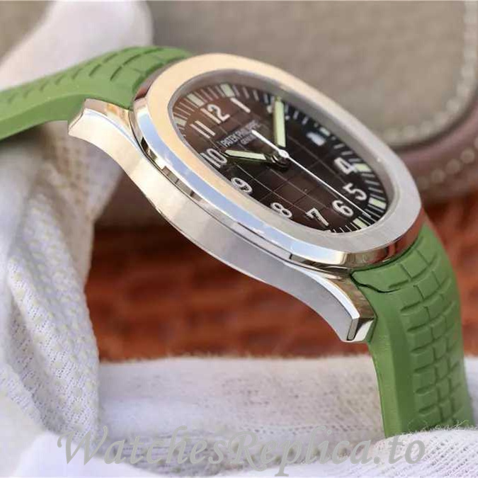 Patek Philippe Replica Aquanaut Rubber strap 42MM - WatchesReplica.is