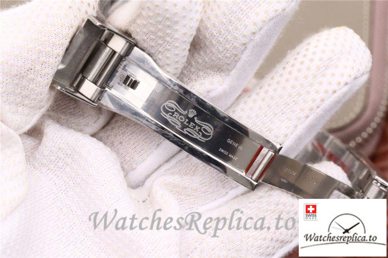 Swiss Rolex Submariner Date Replica 116610LV 001 Silver Strap 40MM - WatchesReplica.is