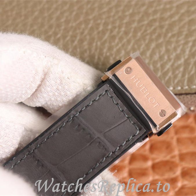 Hublot Replica Classic Fusion Series Leather strap 45MM - WatchesReplica.is