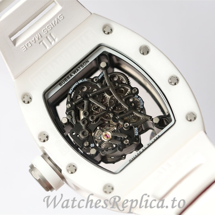 Richard Mille Replica RM055 Rubber strap 50MM - WatchesReplica.is
