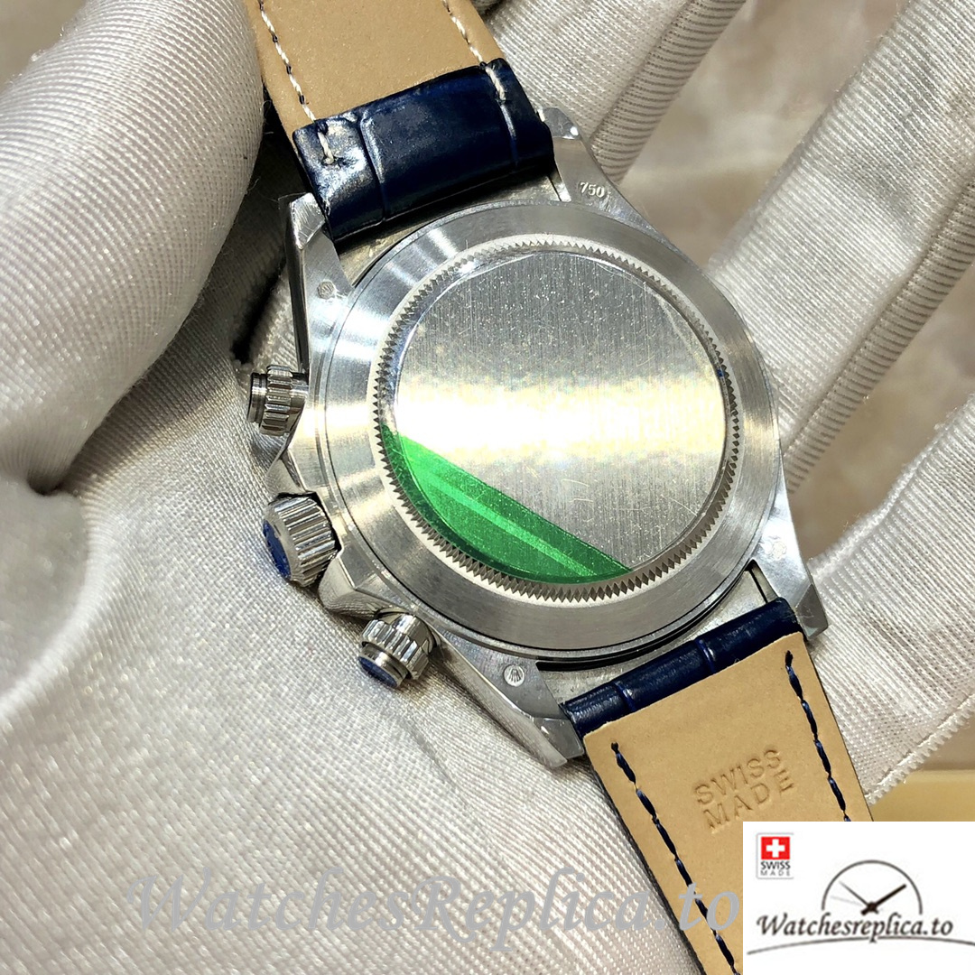 Swiss Rolex Daytona 116599 Replica Leather strap 40MM - WatchesReplica.is