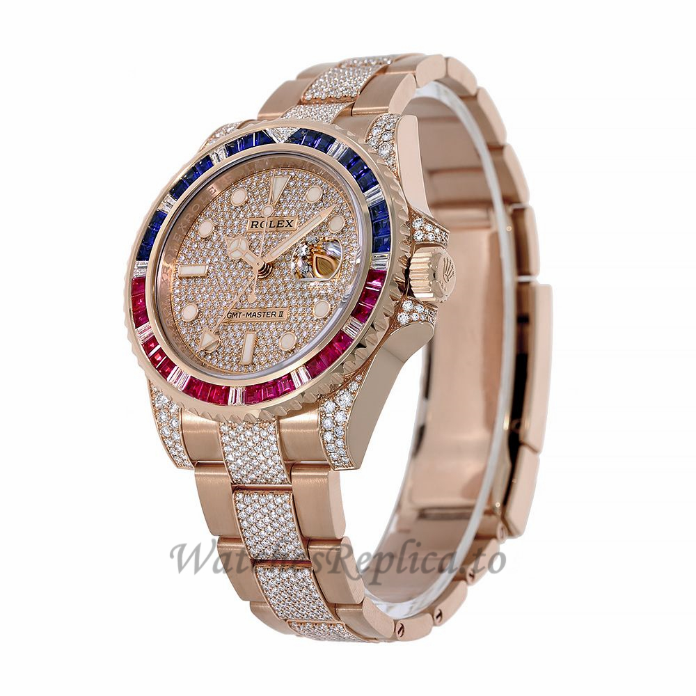 Rolex GMT-Master 40MM 126755SARU - WatchesReplica.is