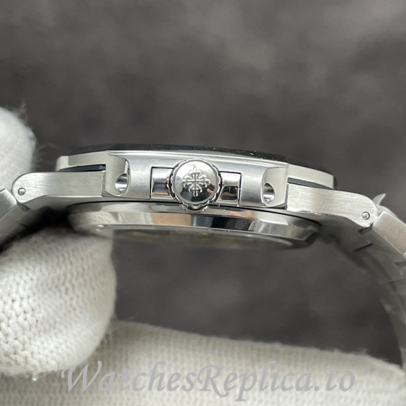 Patek Philippe Replica Nautilus Stainless steel strap 40.5MM - WatchesReplica.is