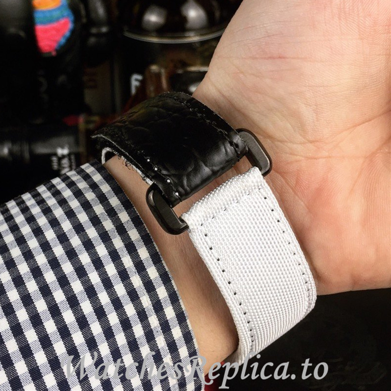Richard Mille Replica RM35-02 Canvas strap 50MM - WatchesReplica.is
