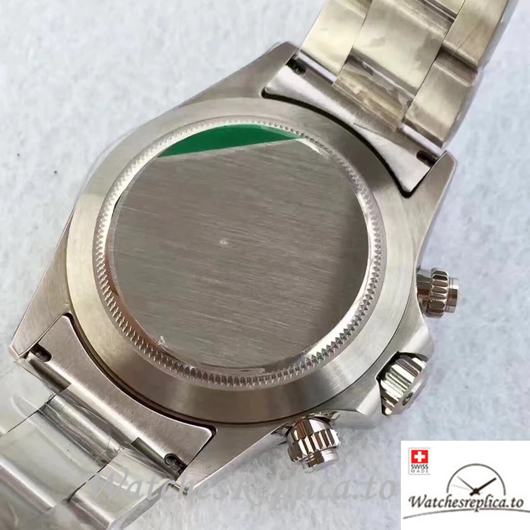 Swiss Rolex Daytona Replica 116520 Stainless steel strap 40MM - WatchesReplica.is