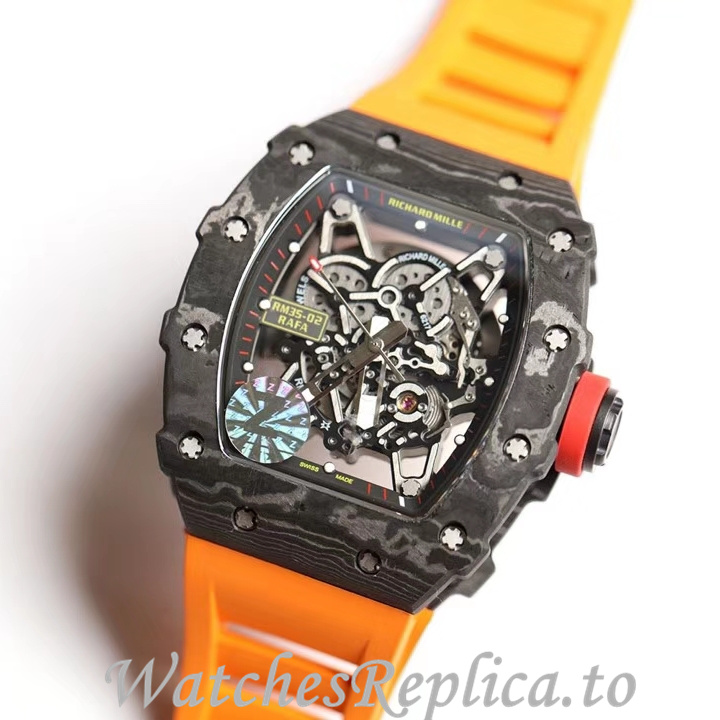 Richard Mille Replica RM35-02 Rubber strap 50MM - WatchesReplica.is