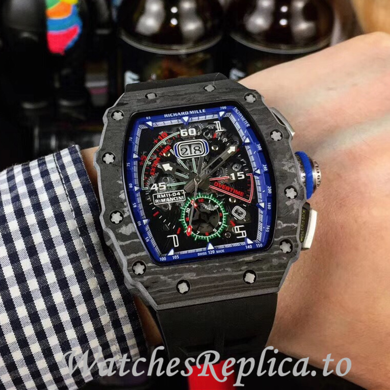 Richard Mille Replica RM11-04 Rubber strap 50MM - WatchesReplica.is