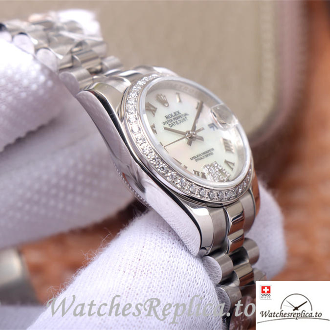 Swiss Rolex Datejust Replica 279174-0009 Stainless steel strap 28MM - WatchesReplica.is