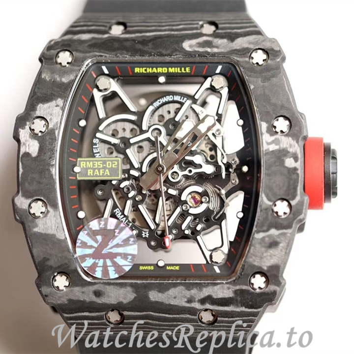 Richard Mille Replica RM35-02 Rubber strap 50MM - WatchesReplica.is