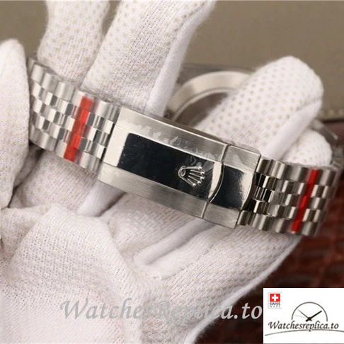 Swiss Rolex Datejust Replica 126300-0008 Stainless steel strap 41MM - WatchesReplica.is