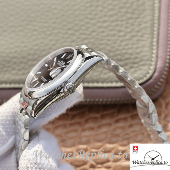 Swiss Rolex Datejust Replica 126200 Stainless steel strap 36MM - WatchesReplica.is