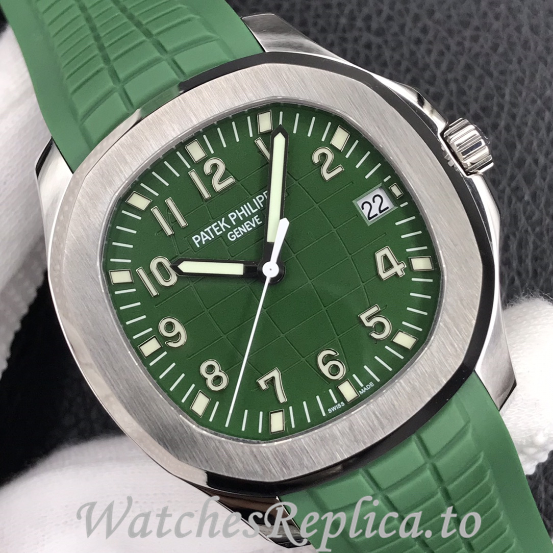 Patek Philippe Replica Aquanaut 5167 Rubber strap 40MM - WatchesReplica.is