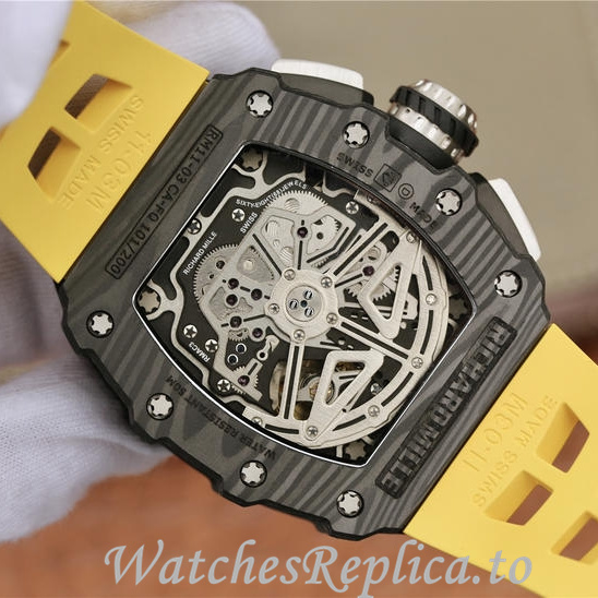 Richard Mille Replica RM11-03 Rubber strap 50MM - WatchesReplica.is