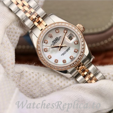 Swiss Rolex Datejust Replica 279381 Stainless steel strap 28MM - WatchesReplica.is