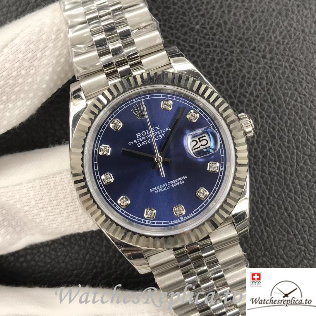Swiss Rolex Datejust 126233 Replica Stainless steel strap 36MM - WatchesReplica.is