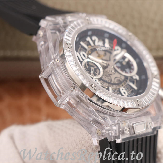 Hublot Replica 411.JX.4802.RT Rubber strap 45MM - WatchesReplica.is