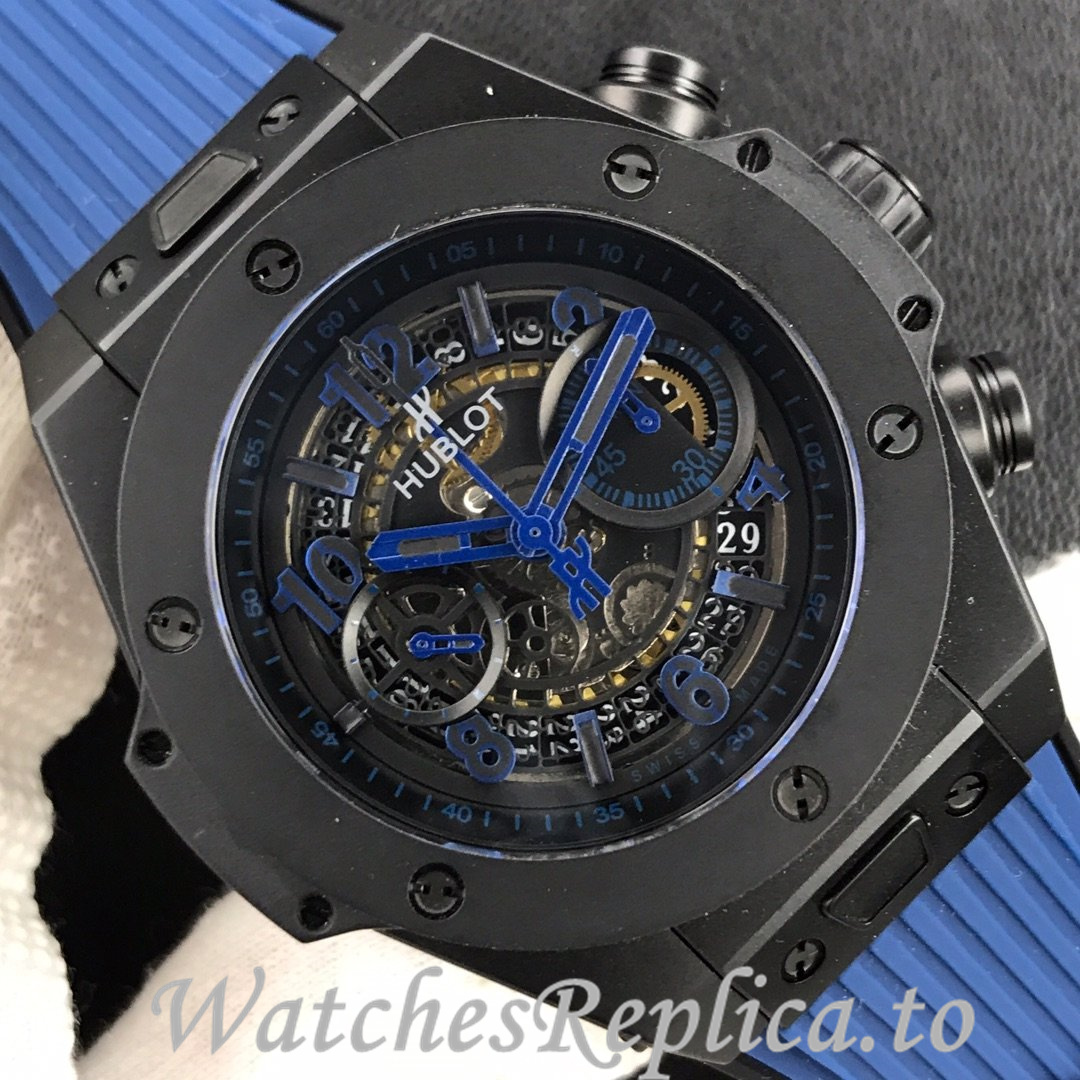 Hublot Replica 411.NM.1170.RX Rubber strap 45MM - WatchesReplica.is