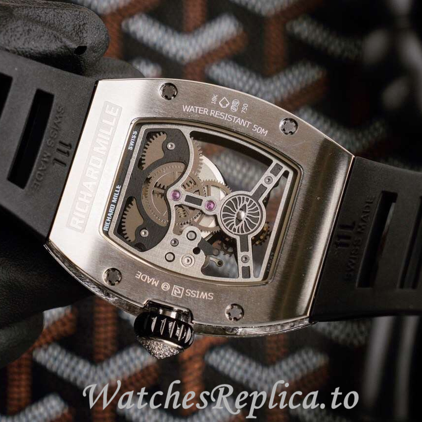 Richard Mille Replica RM53 Rubber strap 50MM - WatchesReplica.is