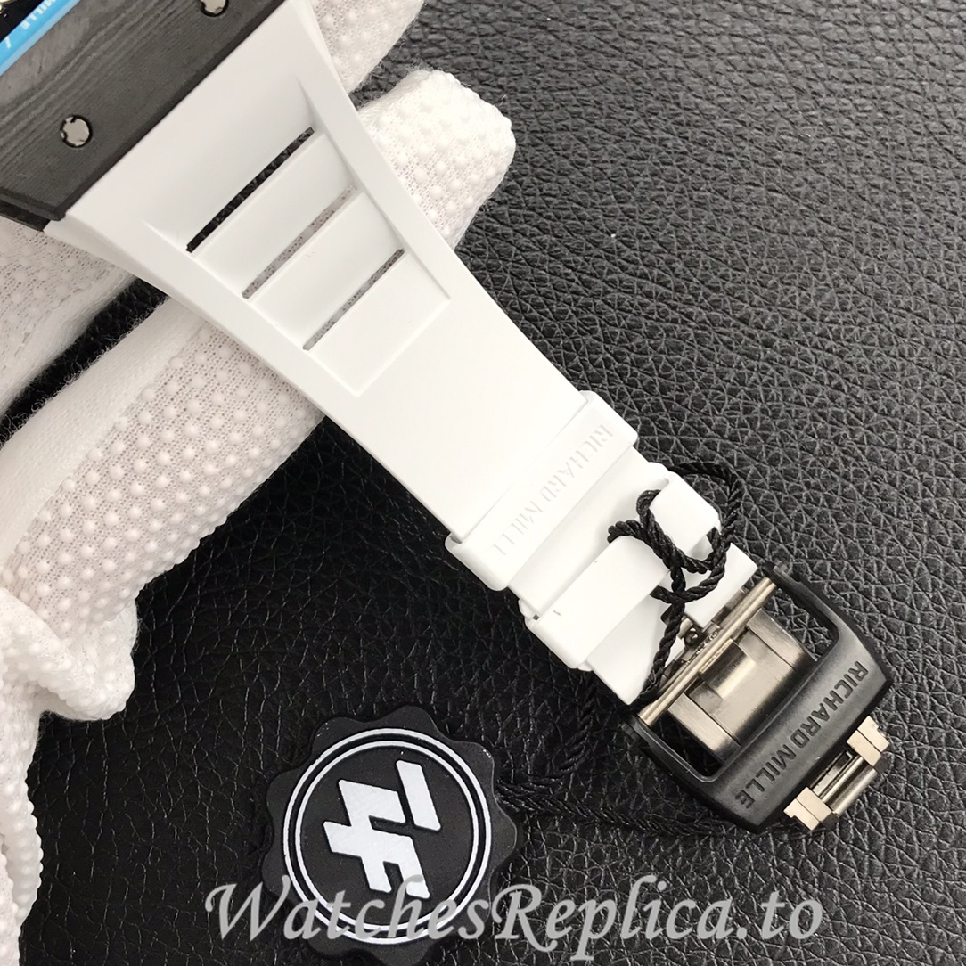 Richard Mille Replica RM055 Rubber strap 50MM - WatchesReplica.is