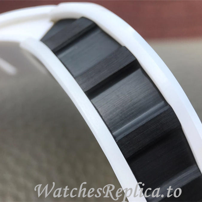 Richard Mille Replica RM011 Rubber strap 50MM - WatchesReplica.is