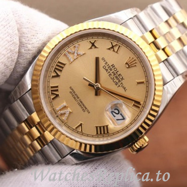 Swiss Rolex Datejust Replica 126233 Stainless steel strap 36MM - WatchesReplica.is