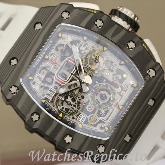 Richard Mille Replica RM11-03 Rubber strap 50MM - WatchesReplica.is