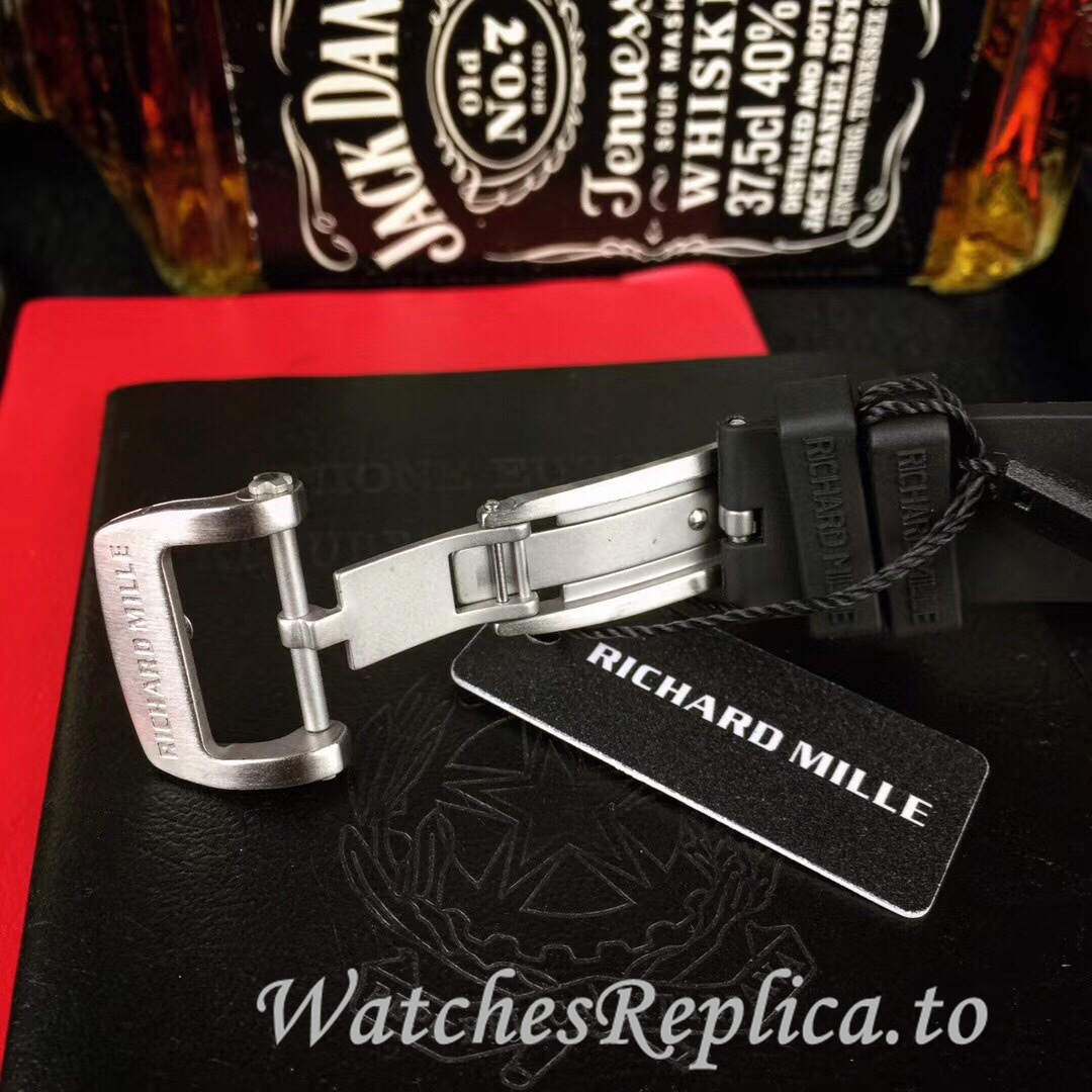 Richard Mille Replica RM010 Rubber strap 49MM - WatchesReplica.is