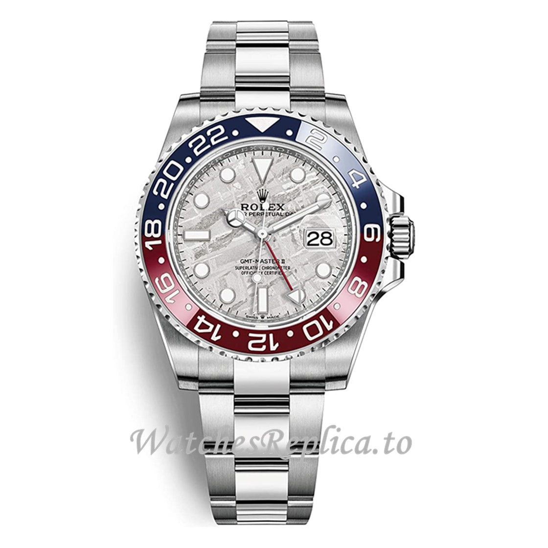 Replica Rolex GMT Master II M126719BLRO 0002 40MM - WatchesReplica.is