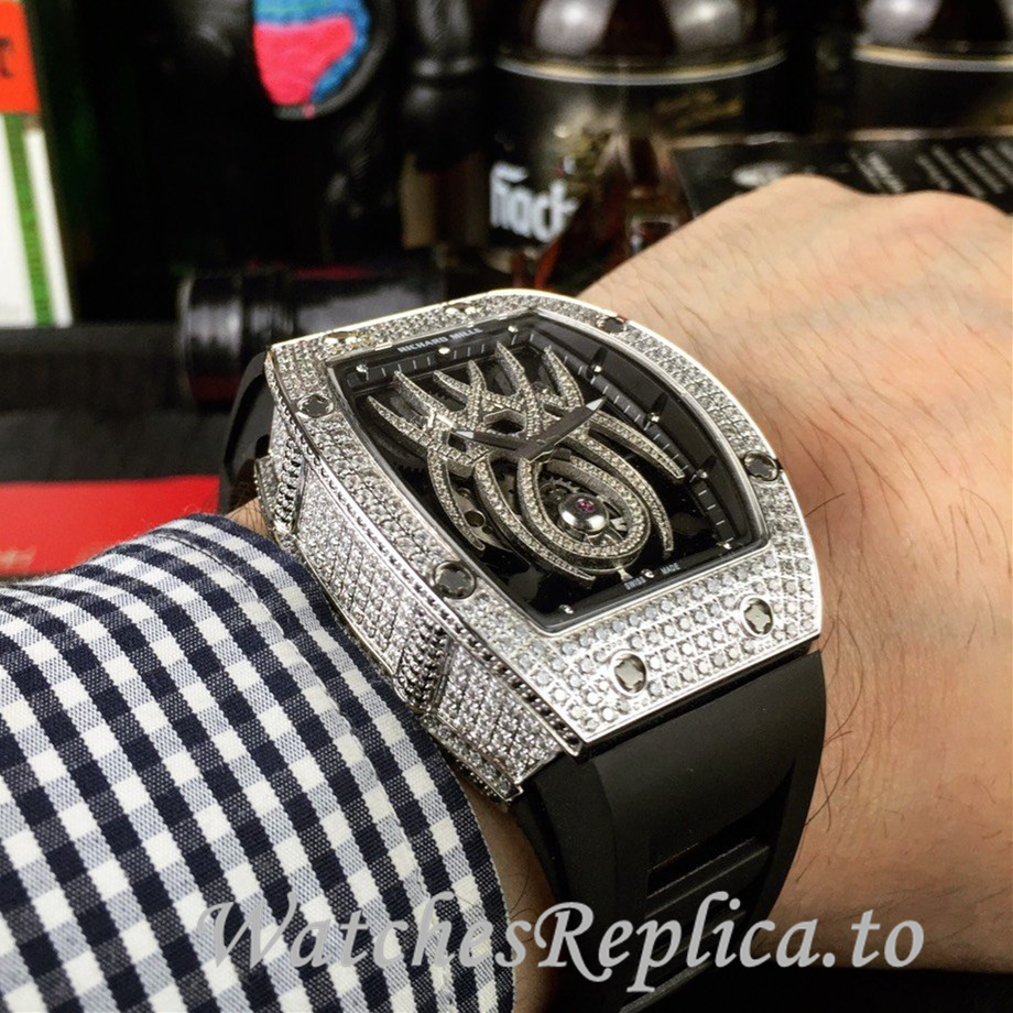 Richard Mille Replica RM19-01 Rubber strap 50MM - WatchesReplica.is