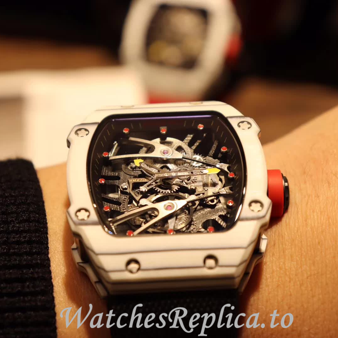 Richard Mille Replica RM27-02 Canvas strap 49MM - WatchesReplica.is