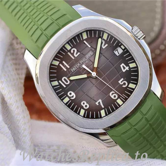 Patek Philippe Replica Aquanaut Rubber strap 42MM - WatchesReplica.is