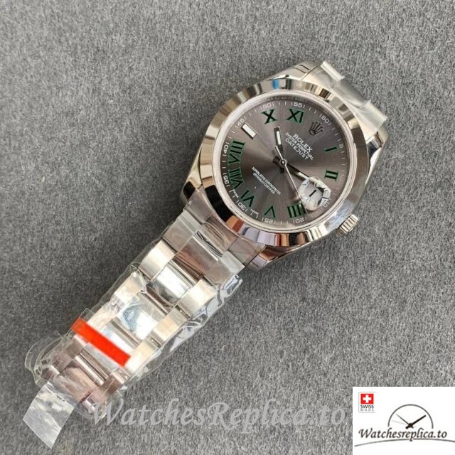Swiss Rolex Datejust Replica 126300-0013 Stainless steel strap 41MM - WatchesReplica.is
