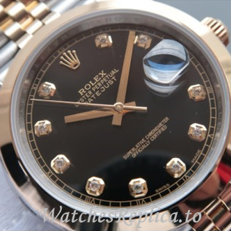 Swiss Rolex Datejust Replica 126303 Stainless steel strap 41MM - WatchesReplica.is