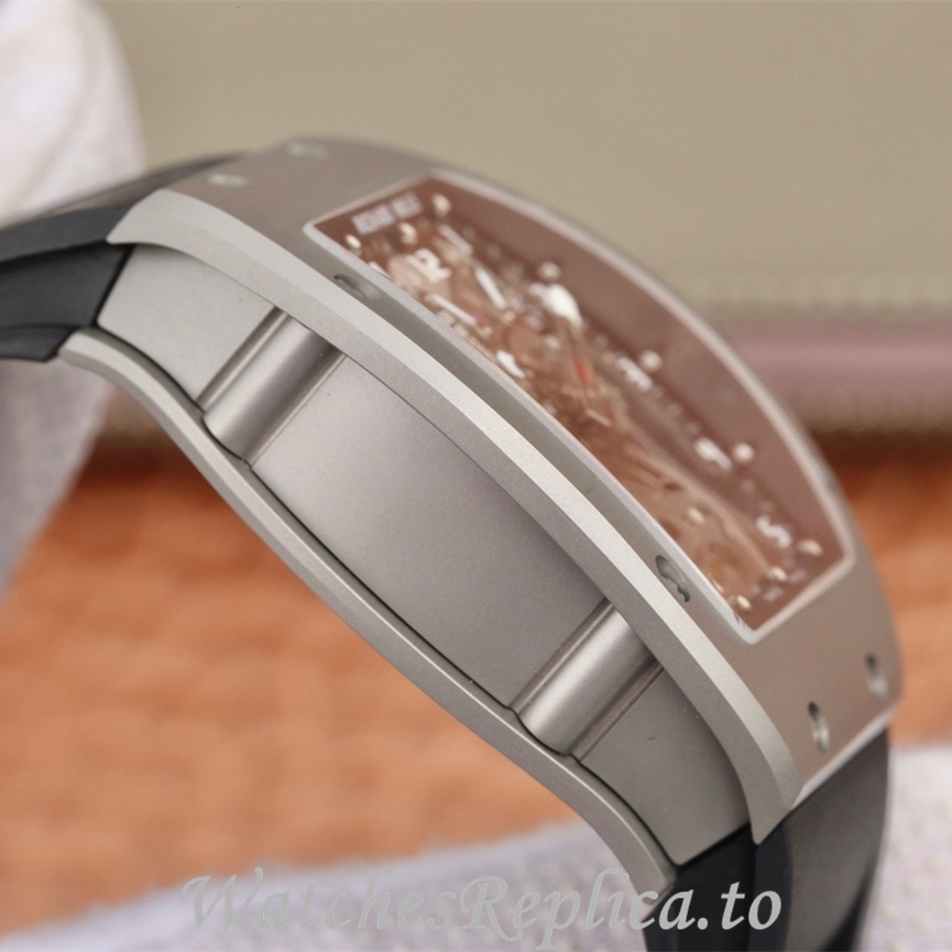 Richard Mille Replica RM001 Rubber strap 50MM - WatchesReplica.is