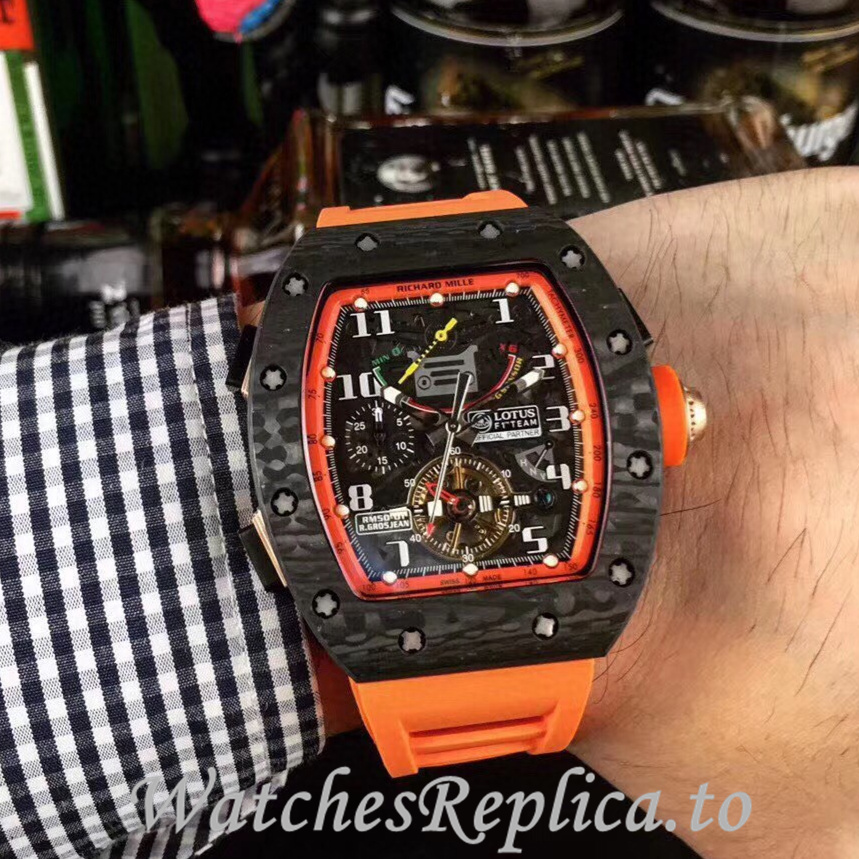 Richard Mille Replica RM12-01 Rubber strap 50MM - WatchesReplica.is
