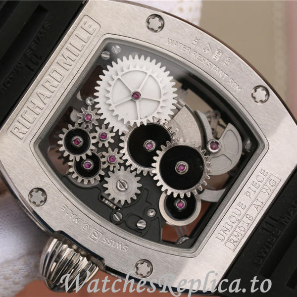 Richard Mille Replica RM018 Rubber strap 48MM - WatchesReplica.is