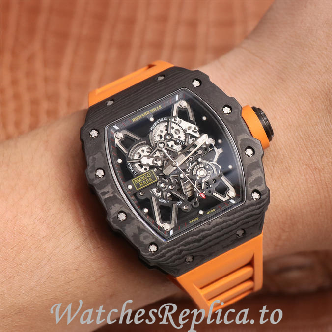 Richard Mille Replica RM035-01 Rubber strap 50MM - WatchesReplica.is