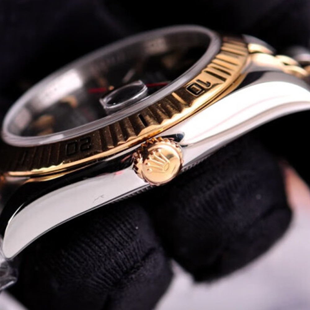 Rolex Turn O Graph Grey Dial 116263 - WatchesReplica.is