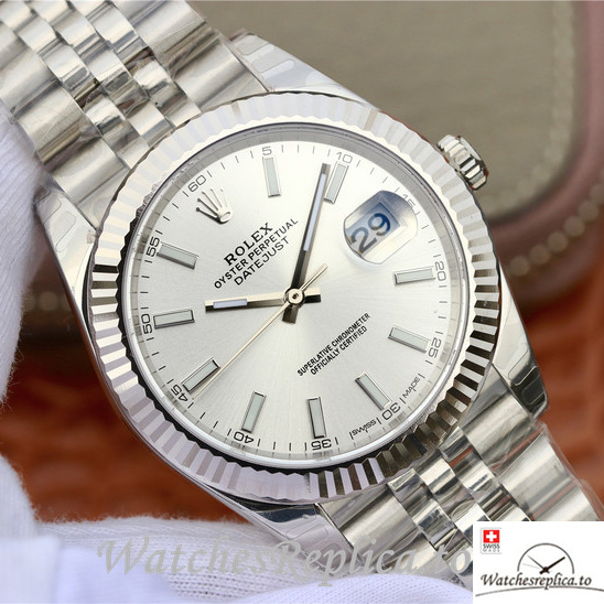 Swiss Rolex Datejust Replica 116234 Stainless steel strap 36MM - WatchesReplica.is