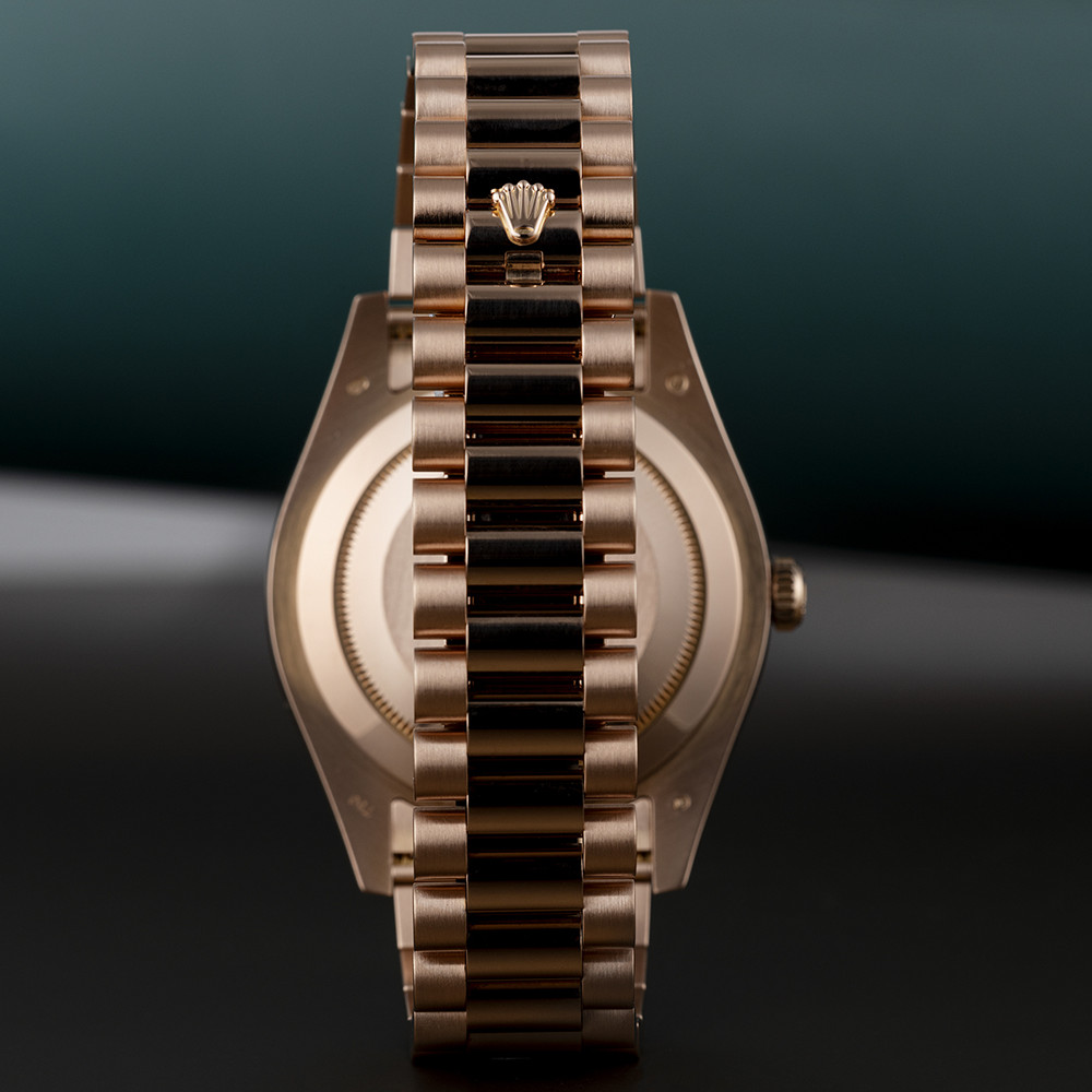 Rolex Day-Date II Chocolate Dial 218235 - WatchesReplica.is