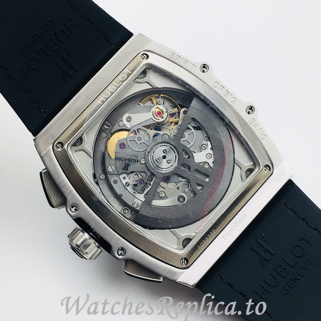Hublot Replica SPIRIT OF BIG BANG Leather strap 42MM - WatchesReplica.is