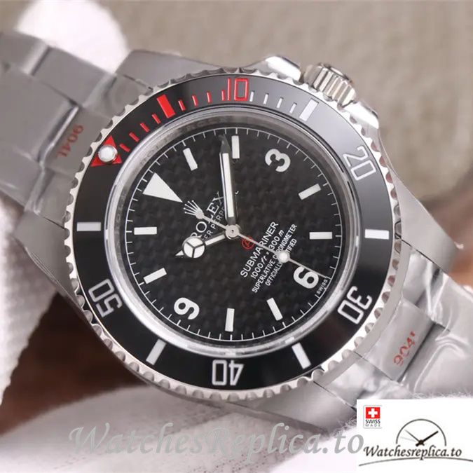 Swiss Rolex Submariner Replica 114060 Stainless steel strap 40MM - WatchesReplica.is