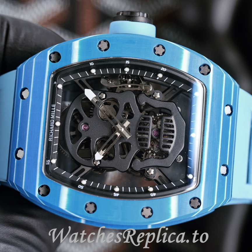 Richard Mille Replica RM052 Rubber strap 50MM - WatchesReplica.is