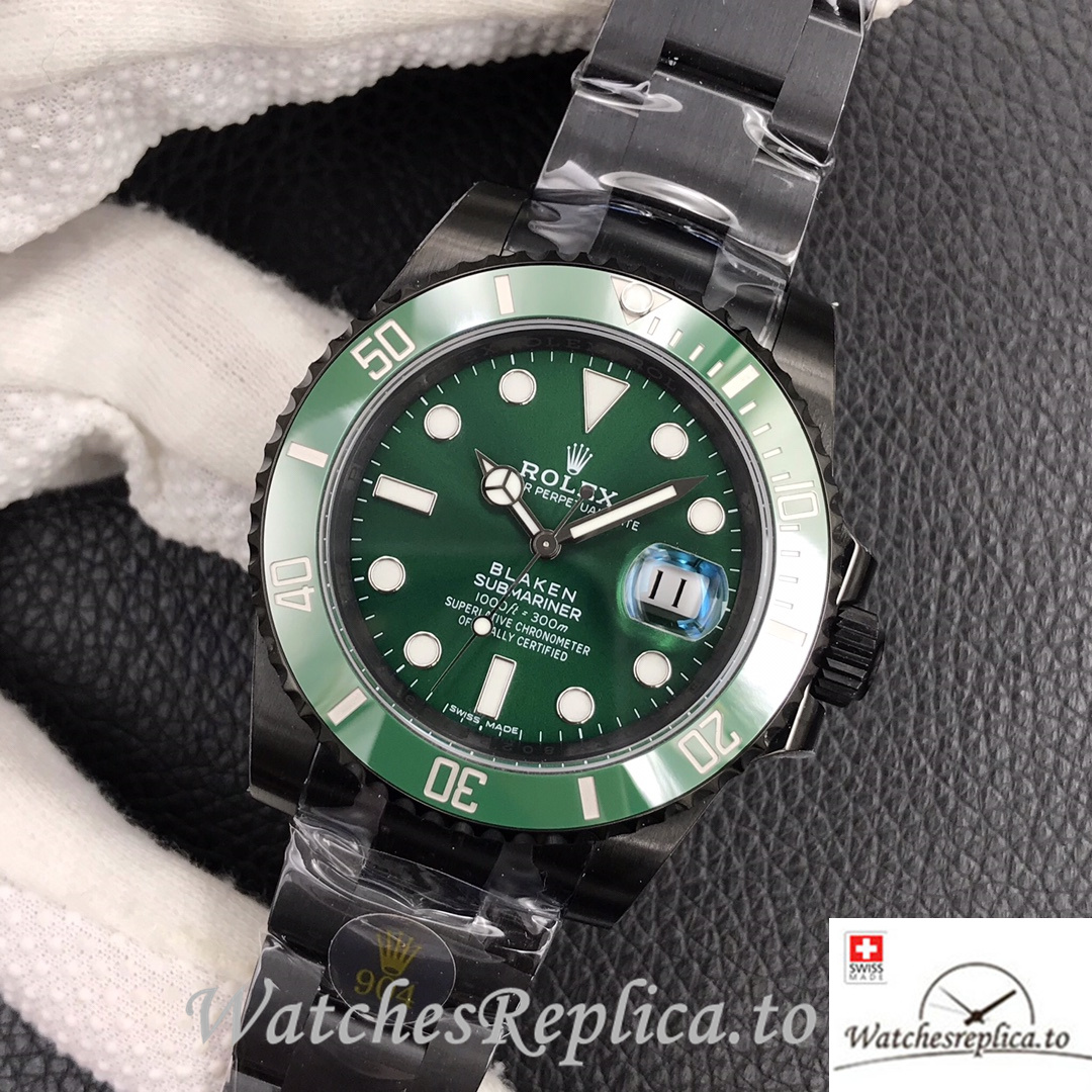 Swiss Rolex Submariner Replica 116610LN Stainless steel strap 40MM - WatchesReplica.is